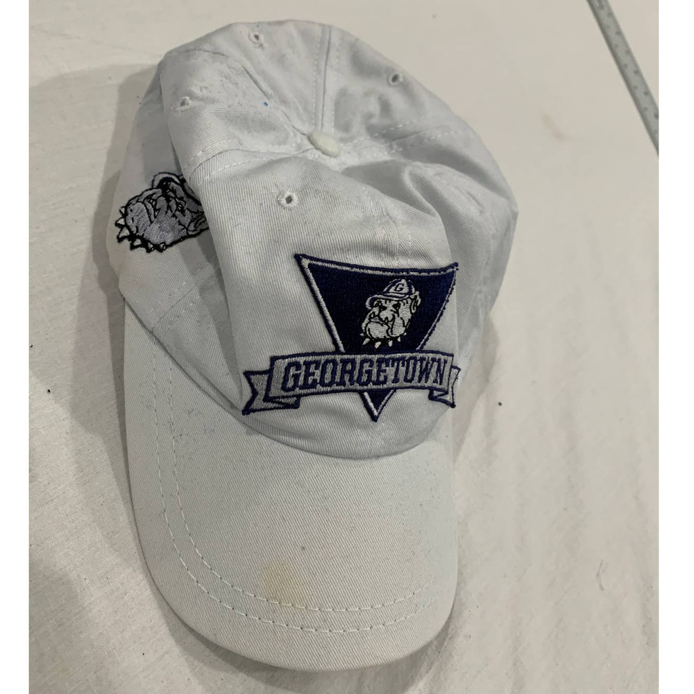Georgetown University Hoyas Embroidered Adjustable Ball Cap Hat Cap